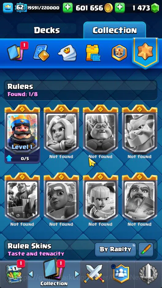 Clash Royale Accounts Lv 62|Trophy 10656|KTL 15|Limited Skin|Card 121|1  image 3