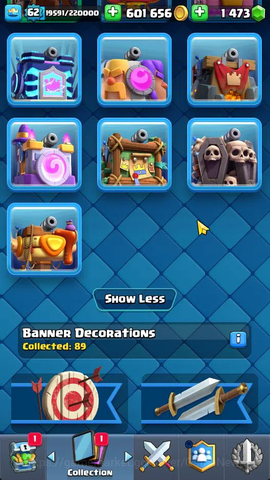 Clash Royale Accounts Lv 62|Trophy 10656|KTL 15|Limited Skin|Card 121|1  image 6