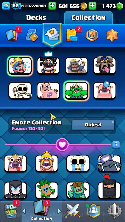 Clash Royale Accounts Lv 62|Trophy 10656|KTL 15|Limited Skin|Card 121|1  image 8