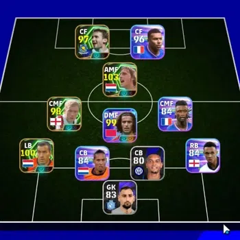 eFootball Accounts Legends & Iconic Players Android|Epic Johan Cruyff,G.van Bronckhorst,Paul Scholes,Andriy Shevchenko|4