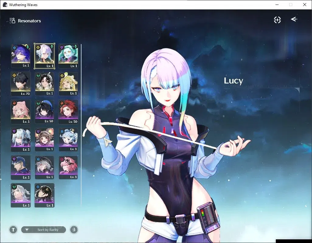 Wuthering Waves Accounts Starter EU |UL 49|3 Limited| Lucy RC 4 + Sign, Lucilla + Sign, Rebecca + Sign |DB Lvl 30|Male 2