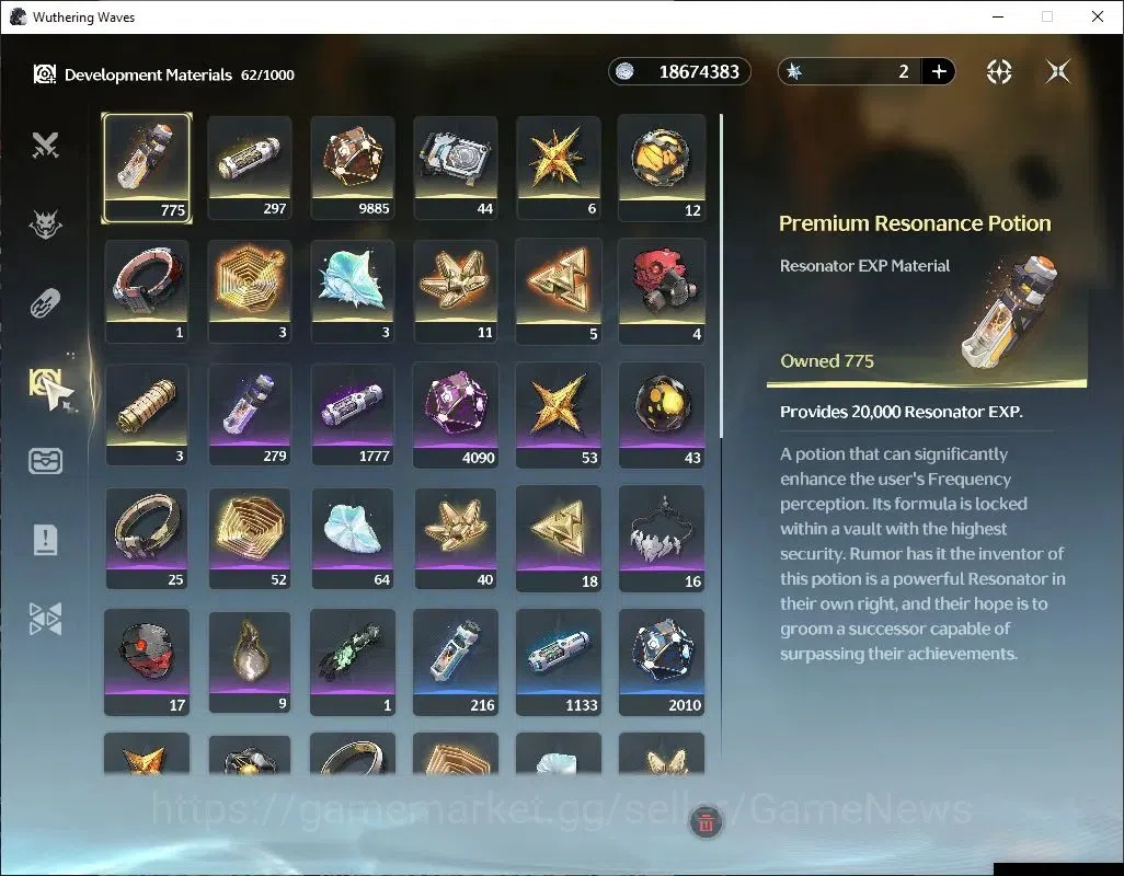 Wuthering Waves Accounts Starter EU |UL 49|3 Limited| Lucy RC 4 + Sign, Lucilla + Sign, Rebecca + Sign |DB Lvl 30|Male 7
