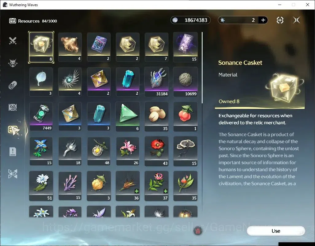 Wuthering Waves Accounts Starter EU |UL 49|3 Limited| Lucy RC 4 + Sign, Lucilla + Sign, Rebecca + Sign |DB Lvl 30|Male 8
