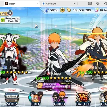 Bleach: Brave Souls Accounts Starter Global | Fresh Story+10K Orb | Ichigo (Dream,Renewed,10th), Etc| Cancel Data Link