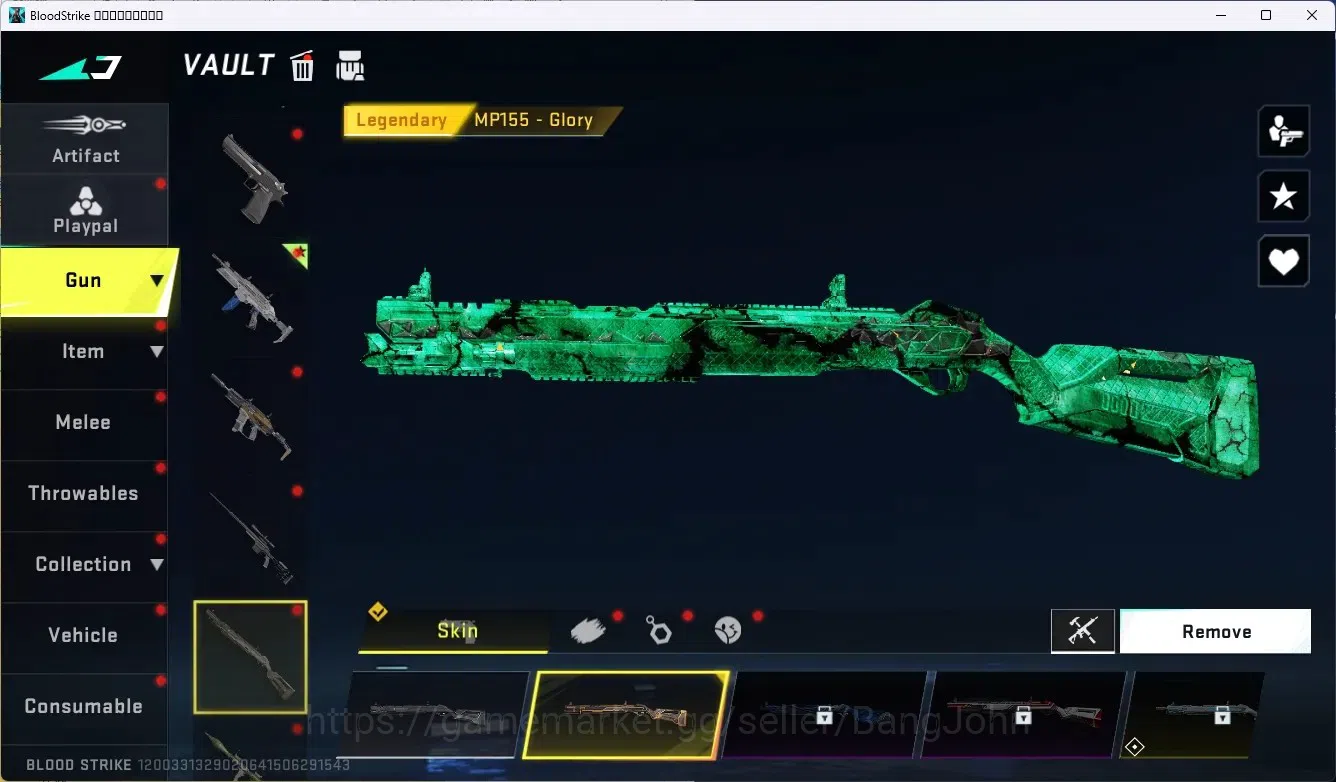 Blood Strike Accounts ASIA | 1 EVA COLLAB GUN|3 ULTRA GUN|3 ULTRA GUNS|1 image 10