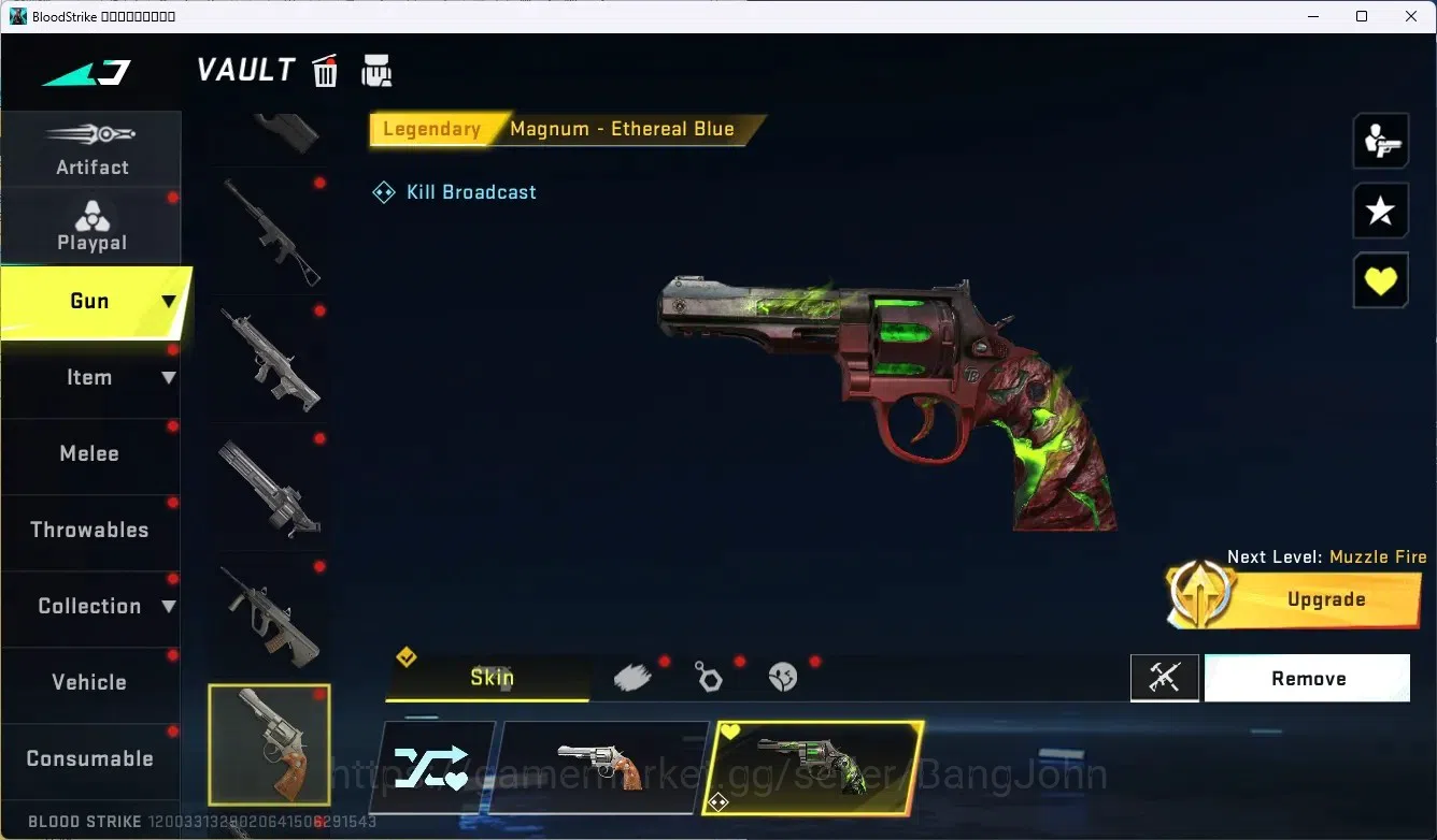Blood Strike Accounts ASIA | 1 EVA COLLAB GUN|3 ULTRA GUN|3 ULTRA GUNS|1 image 12