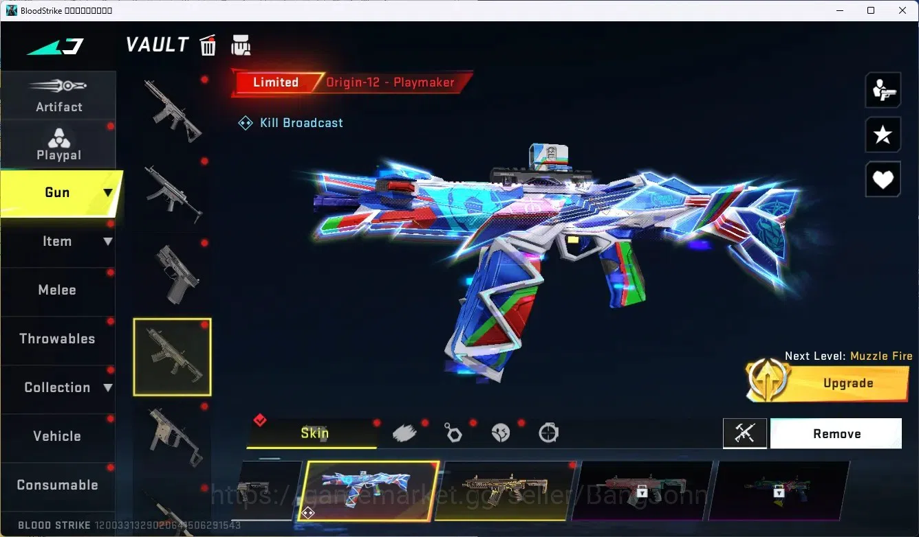 Blood Strike Accounts ASIA | 1 EVA COLLAB GUN|3 ULTRA GUN|3 ULTRA GUNS|1 image 3