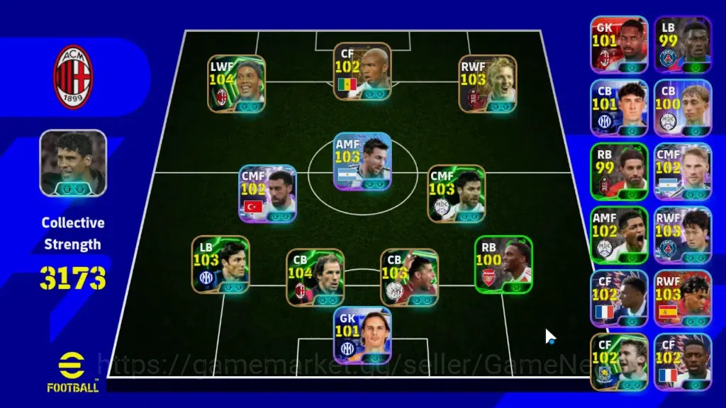 eFootball Accounts Legends & Iconic Players Android|NationalPack France2026|14Epic Lamine 1