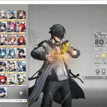 Arknights: Endfield Accounts Asia|LV 60|11 SSR(6 Limit)+22(*6Weap)|(Zhuang Fangyi,Gilberta,Mi Fu,Tangtang