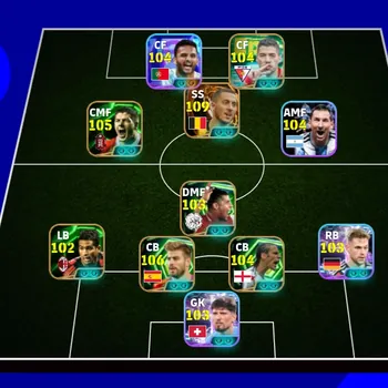 eFootball Accounts Legends & Iconic Players EFOOTBALL COLECTIVE 3215+ | BIGTIME EDEN HAZARD,G RAMOS,G PIQUE,S GERARD,RIO