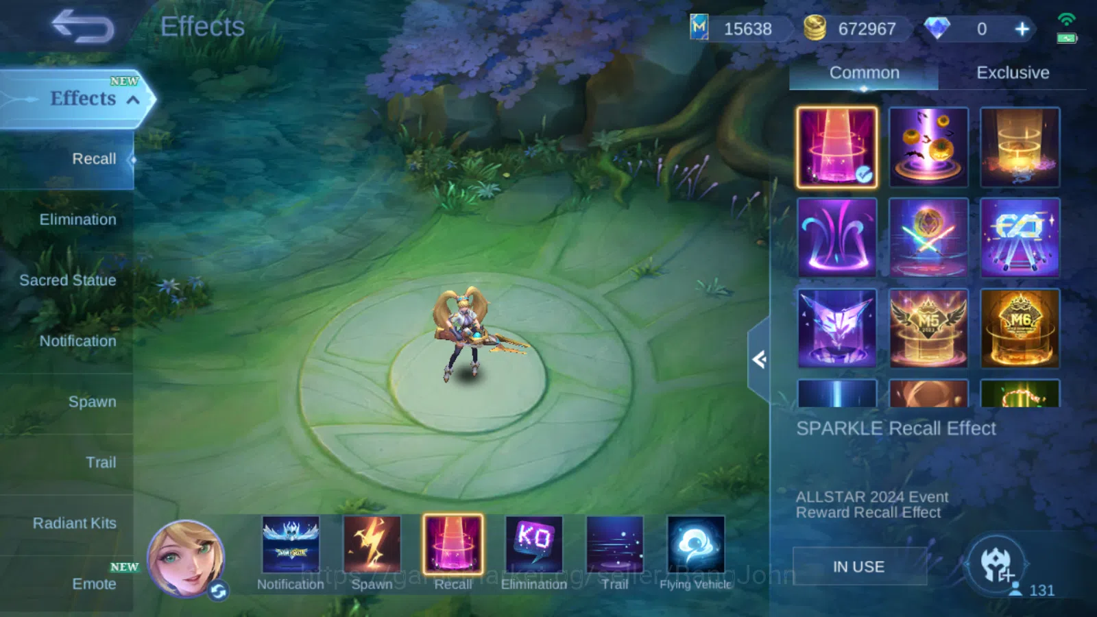 Mobile Legends: Bang Bang Accounts Hero131 | Skin 241 | KOF Karina | Collector Natali image 10