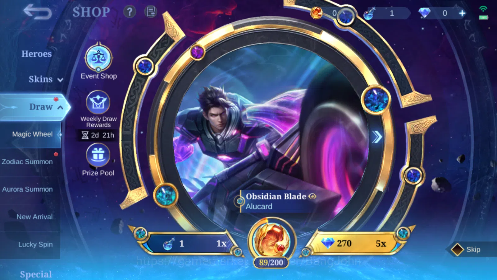 Mobile Legends: Bang Bang Accounts Hero131 | Skin 241 | KOF Karina | Collector Natali image 12