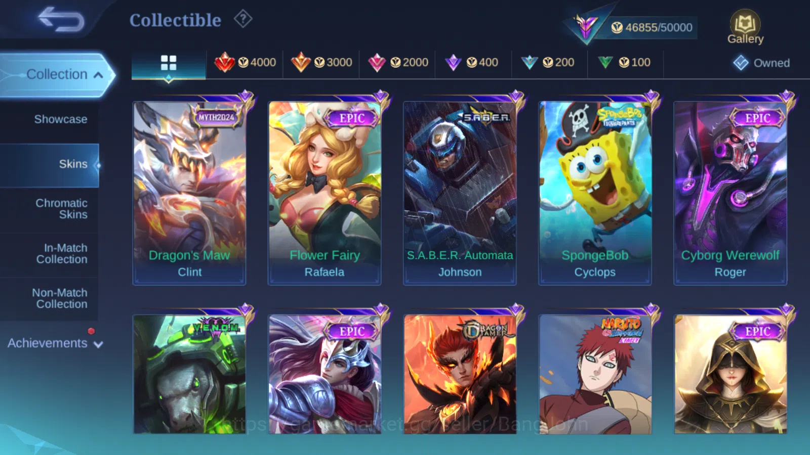 Mobile Legends: Bang Bang Accounts Hero131 | Skin 241 | KOF Karina | Collector Natali image 5