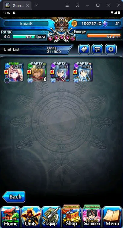 Grand Summoners Accounts [GLOBAL] Rank 4 | 4 Ascend | Veldora | Samurai Rim image 3