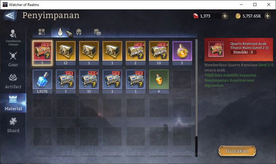 Watcher of Realms Accounts GLOBAL 60x|2,7M Power|5 Lord[LayaA1,Elddr,Etc]|23  image 11