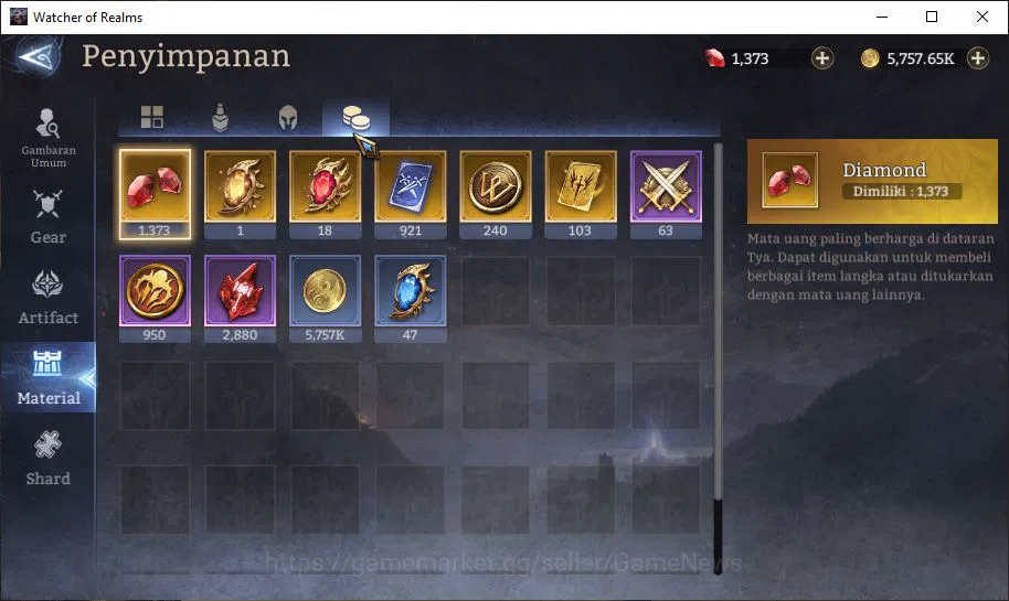 Watcher of Realms Accounts GLOBAL 60x|2,7M Power|5 Lord[LayaA1,Elddr,Etc]|23  image 13