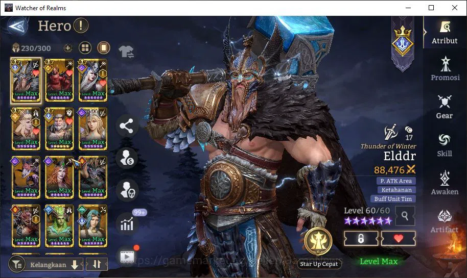 Watcher of Realms Accounts GLOBAL 60x|2,7M Power|5 Lord[LayaA1,Elddr,Etc]|23  image 2