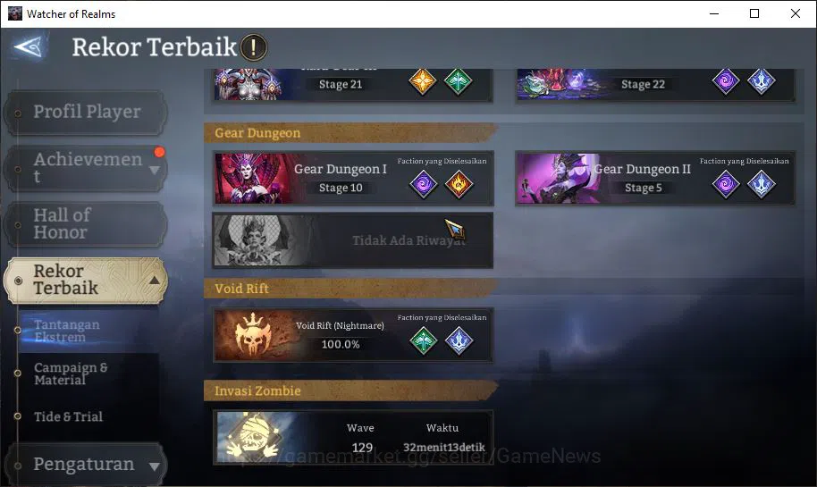 Watcher of Realms Accounts GLOBAL 60x|2,7M Power|5 Lord[LayaA1,Elddr,Etc]|23  image 8