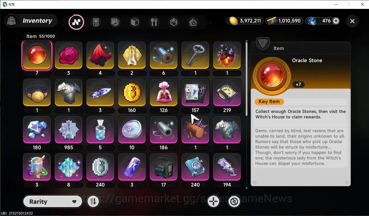 Neverness to Everness Accounts GLOBAL SEA|HL 29|TL 20|5 SSR 1 Limit[LacrimosaA1+S image 12