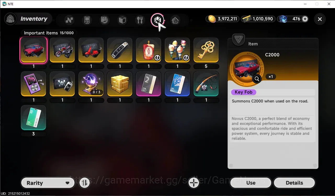 Neverness to Everness Accounts GLOBAL SEA|HL 29|TL 20|5 SSR 1 Limit[LacrimosaA1+S image 15