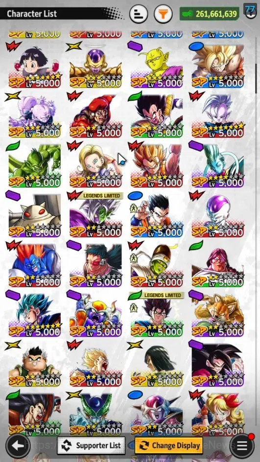 Dragon Ball Legends Accounts 261M Total Power|LV 150|3UL+9LL|SSB Gogeta(Red),SS image 6