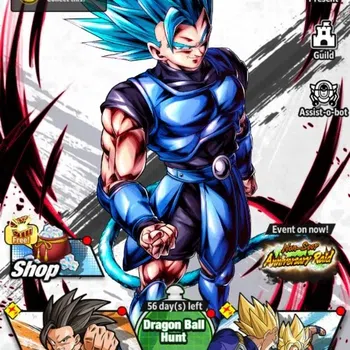Dragon Ball Legends High-End 261M Total Power|LV 150|3UL+9LL|SSB Gogeta(Red),SS image 1