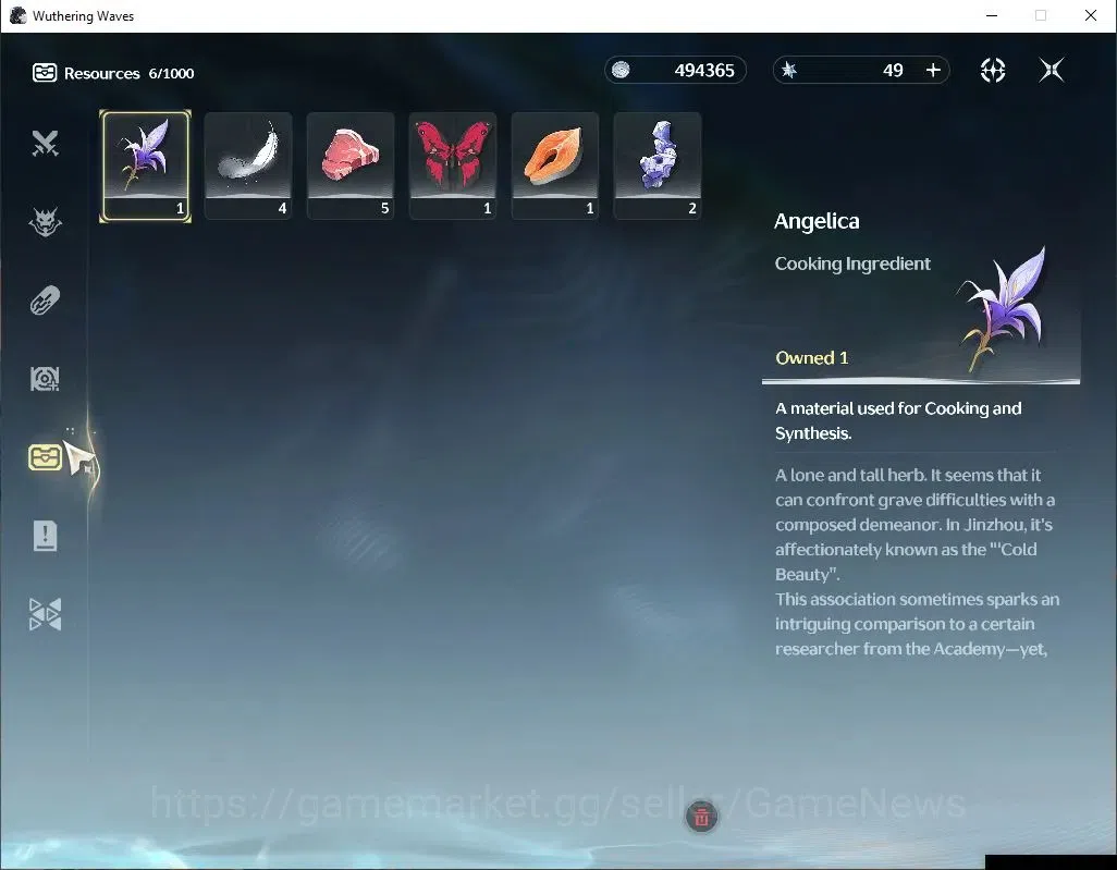 Wuthering Waves Accounts SEA | UL 12 | 1 Limited | (Denia) | DB Lvl 7 | Fem image 7