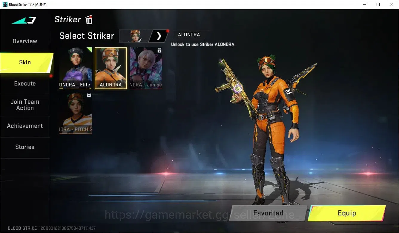 Blood Strike Accounts Collab Skin ASIA|ETERNAL Desert Eagle Scorpius| 2 Limited AR97 and RPK| 4 Collab TR and 7DS |4 5