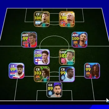 eFootball Accounts Legends & Iconic Players Android|Big Time Erling Haaland|5 Epic Sergio Aguero,Carles Puyol,Mark Van