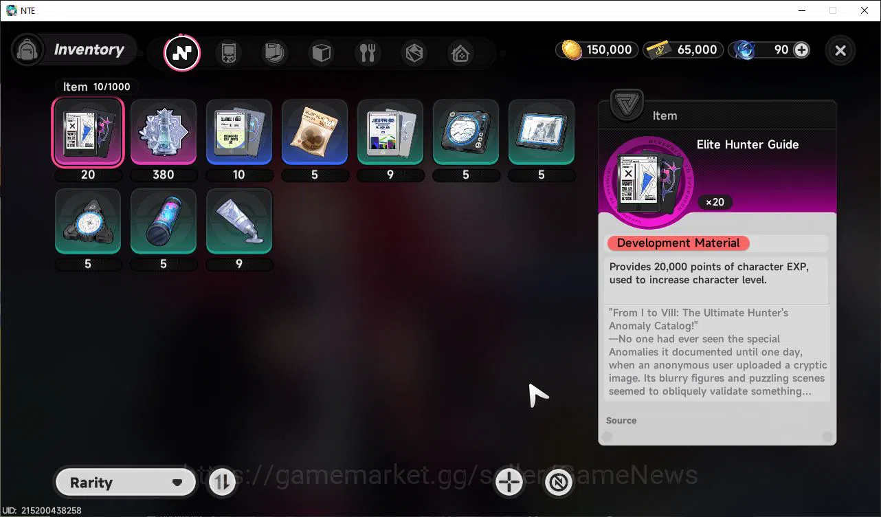 Neverness to Everness Accounts GLOBAL NA|HL 3| 1 SSR Limited Nanally |6 SR Auriel image 5