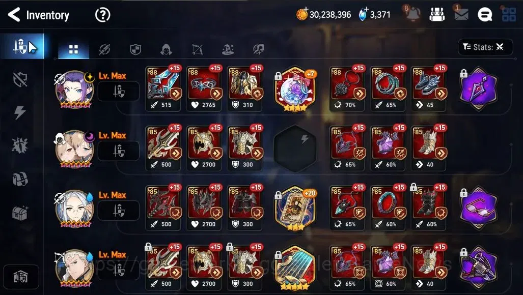 Epic Seven Accounts GLOBAL Unverif|New Era|2 ML (Rhinna&Luciella,STaey image 16