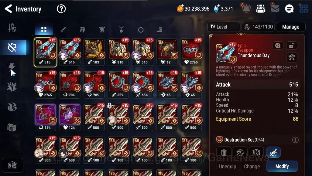 Epic Seven Accounts GLOBAL Unverif|New Era|2 ML (Rhinna&Luciella,STaey image 17