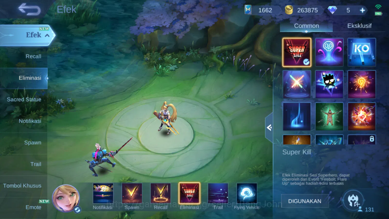 Mobile Legends: Bang Bang Accounts Others Hero 131 | skin 228 | sanrio floryn | lightborn fanny | lightborn alucard | 9th 10