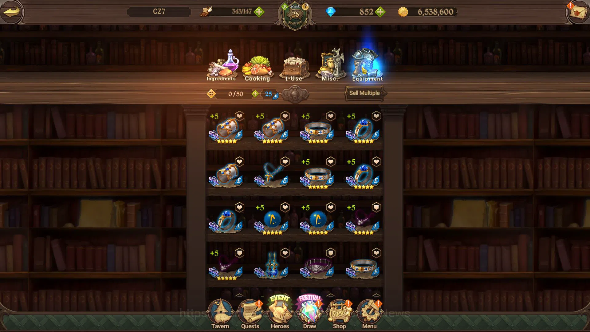 The Seven Deadly Sins: Grand Cross Accounts Global|957K CC|Starter Ch4|852 Dm|1 UR + Collab FF image 16
