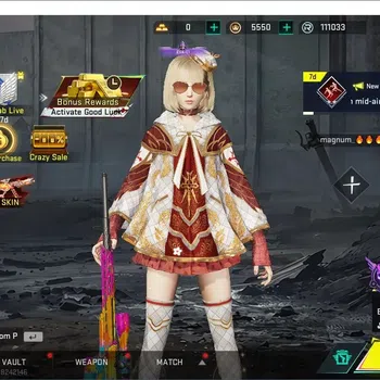 Blood Strike Accounts Collab Skin Asia|Ultra Talon Knife-Sanctum|4 Collab Guns & 2 Strikers(OPM/TR/7DS)|2 Limited