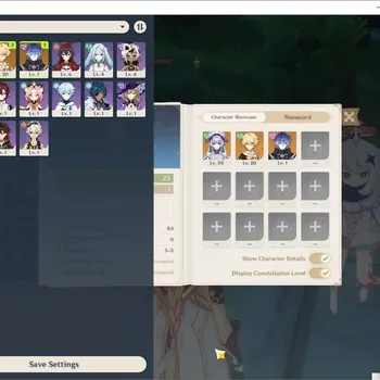 Genshin Impact Accounts Starter ASIA Starter|AR 25|1 Limit [Flins]+Mizuki|MC Male|Selector ON|Archon Quest In