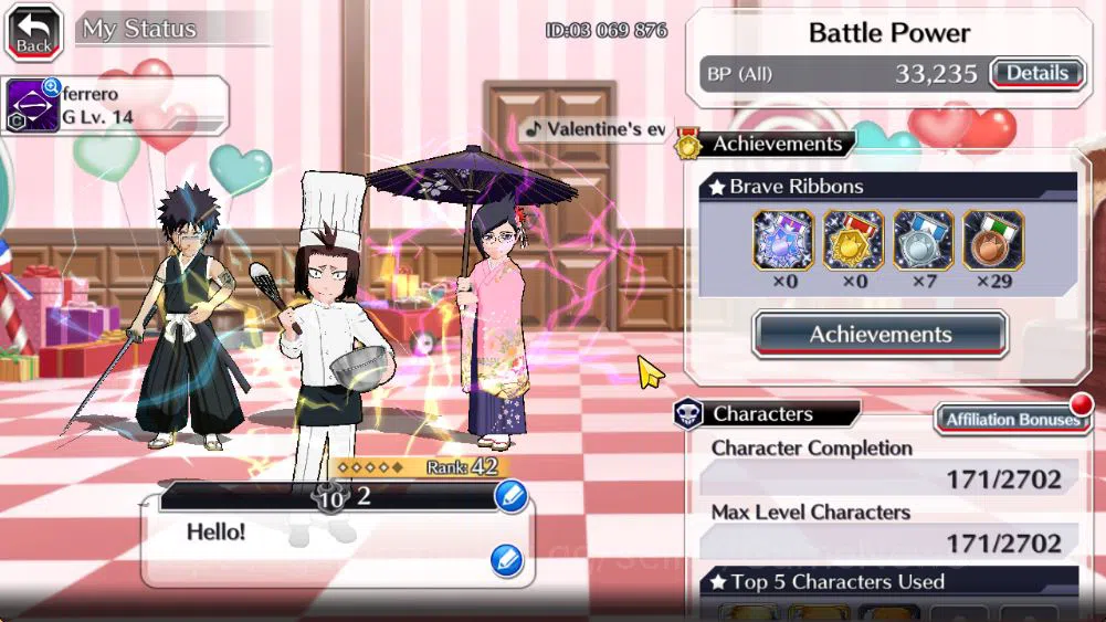 Bleach: Brave Souls Accounts [GLOBAL]6k Orbs+Fresh All Story|Rin Patissier,Nana image 2
