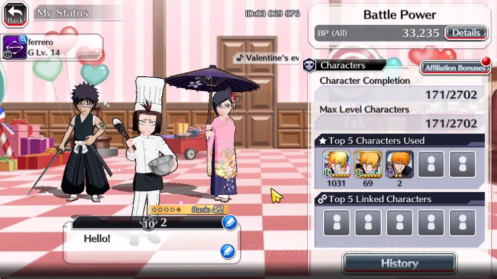 Bleach: Brave Souls Accounts [GLOBAL]6k Orbs+Fresh All Story|Rin Patissier,Nana image 3