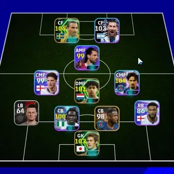 eFootball Accounts Legends & Iconic Players Android|Power 2955|3 Epic Ibrahimovic,Narazaki Seigo,Frank Rijkaard|3 ShowTime