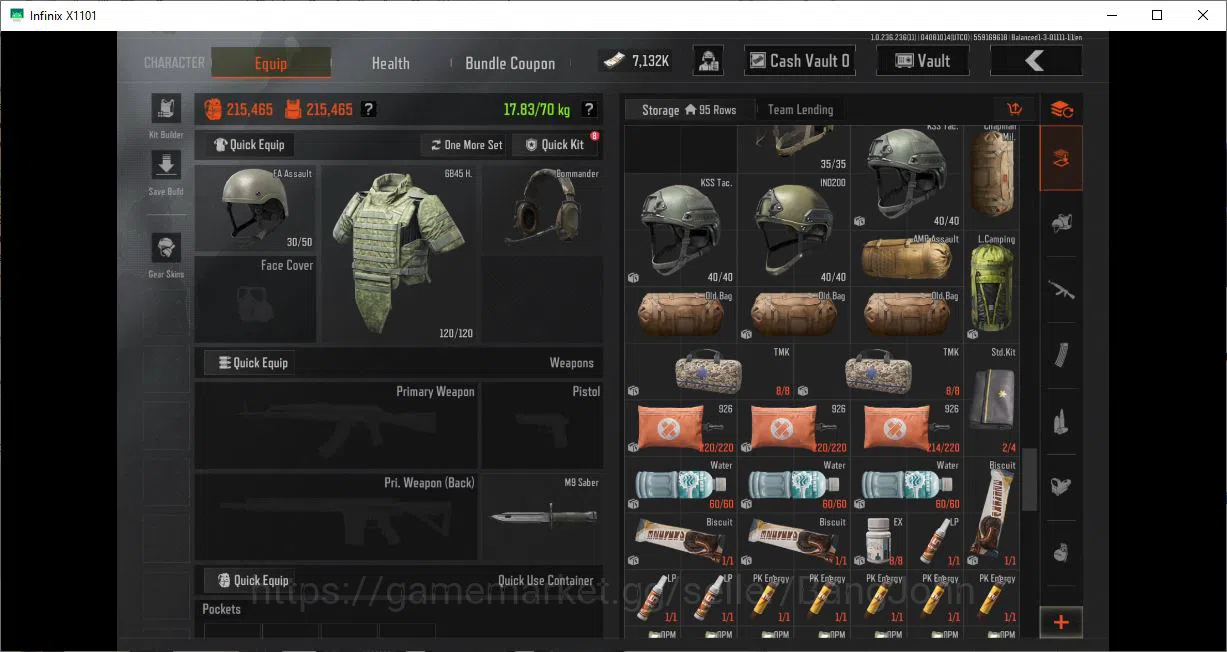 Arena Breakout Accounts Others MOBILE | LVL 30 |SV 9,5 M|CV 7,1 m|more detail cek SS AB116B 5