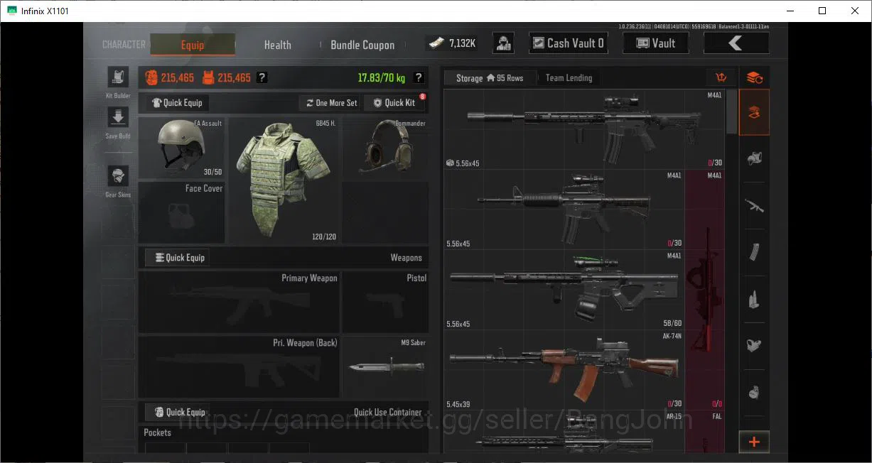 Arena Breakout Accounts Others MOBILE | LVL 30 |SV 9,5 M|CV 7,1 m|more detail cek SS AB116B 9