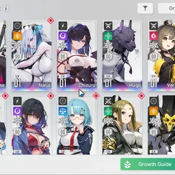 Chaos Zero Nightmare Accounts Global|Lv 55|6 SSR(Rossweisse M3,Narja,Chizuru,Hugo,Veronica,Mei Lin)|Stove|TakeMail(CZN759Z)