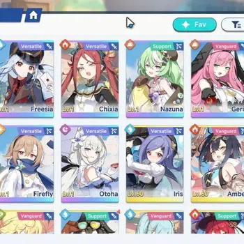 Stella Sora Accounts GLOBAL Lv27|9 SSR 4 Limit (Suntide Willow,Firefly,NazukaT2,Otoha),ChixiaT1,NazunaT1+Disc,Etc|7 SSR