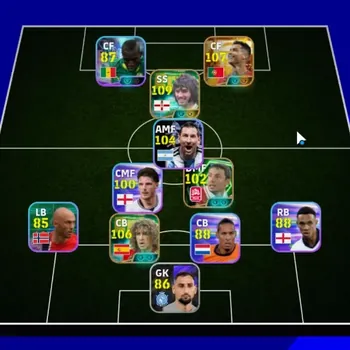 eFootball Accounts Legends & Iconic Players Android|Big Time Cristiano Ronaldo|5 Epic New(George Best,Carles Puyol),Mark van