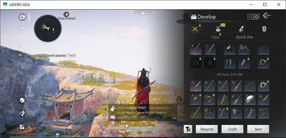 Where Winds Meet Accounts GLOBAL | Lv 17 | GS 4213 | 20K Jade | 2 Harmonic C image 10