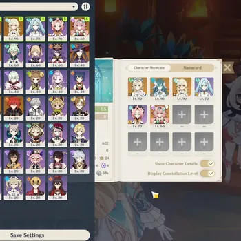 Genshin Impact Accounts Others EU|AR 55|3 Limited + 4(*5 Weapon)|(Vesna C1,Vodyanitsa)+Sign,Varesa,Faruzan C6,Diona C6|Usn