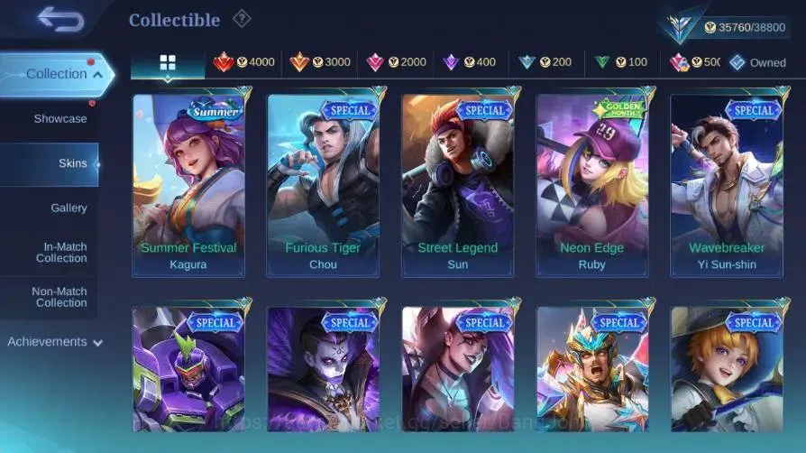 Mobile Legends: Bang Bang Accounts Global|Skin 134|Expert|KOF Karina|PRIME Beatrix|Ch image 10