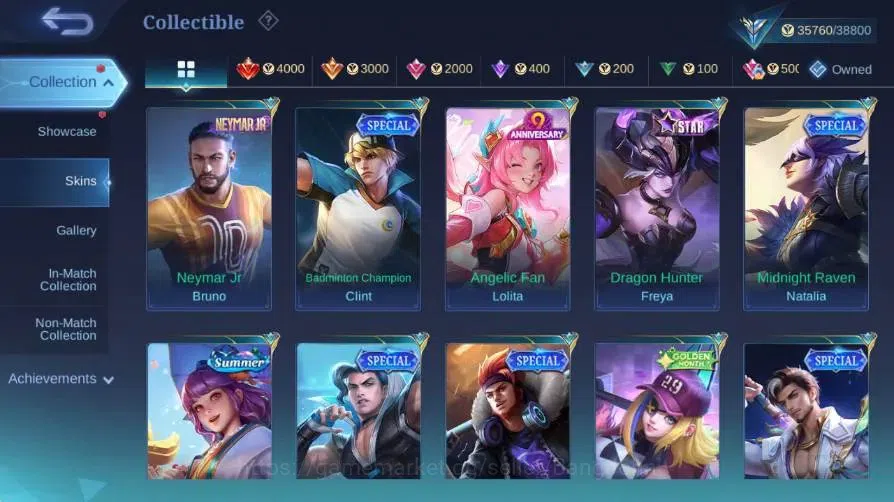Mobile Legends: Bang Bang Accounts Global|Skin 134|Expert|KOF Karina|PRIME Beatrix|Ch image 11