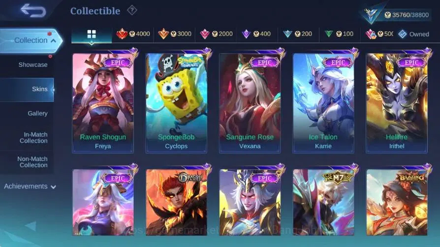 Mobile Legends: Bang Bang Accounts Global|Skin 134|Expert|KOF Karina|PRIME Beatrix|Ch image 14