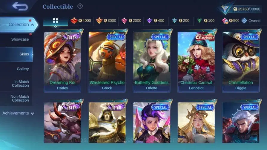 Mobile Legends: Bang Bang Accounts Global|Skin 134|Expert|KOF Karina|PRIME Beatrix|Ch image 8